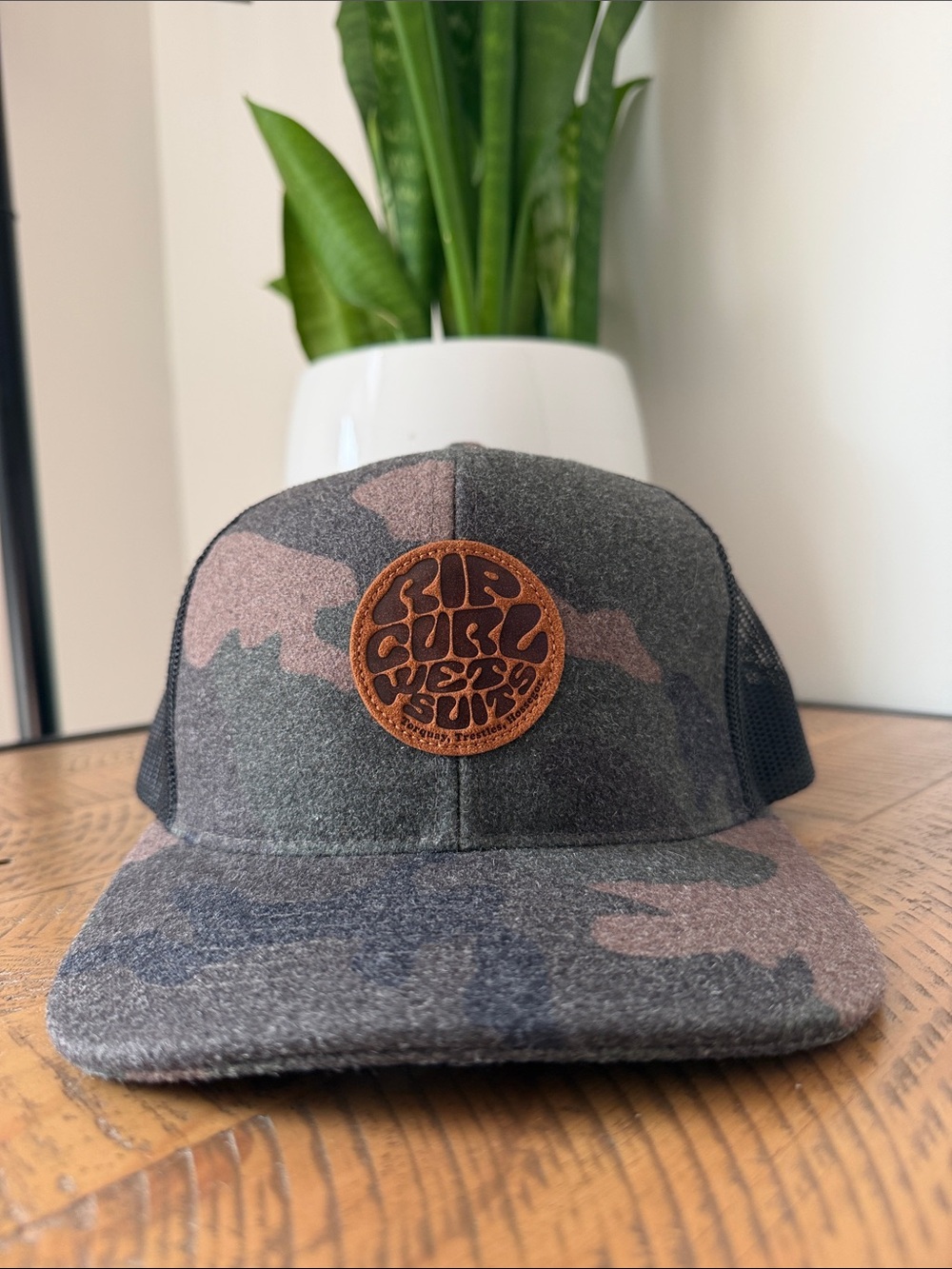 Rip Curl Camo Trucker Hat